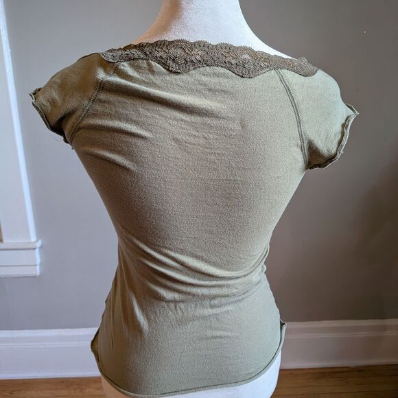 Vintage Y2K Fang Cami Top Lace Layered 2009 Fall Twilight Bella Swan Size Small - Picture 11 of 11